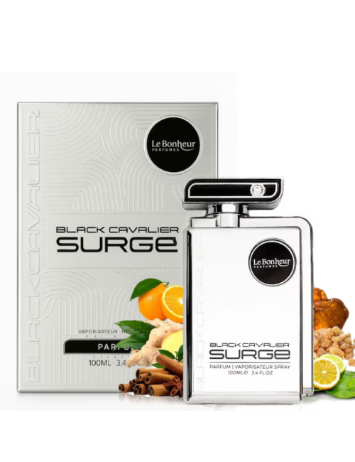 LE BONHEUR BLACK CAVALIER SURGE 100ML - EDP - Image 2